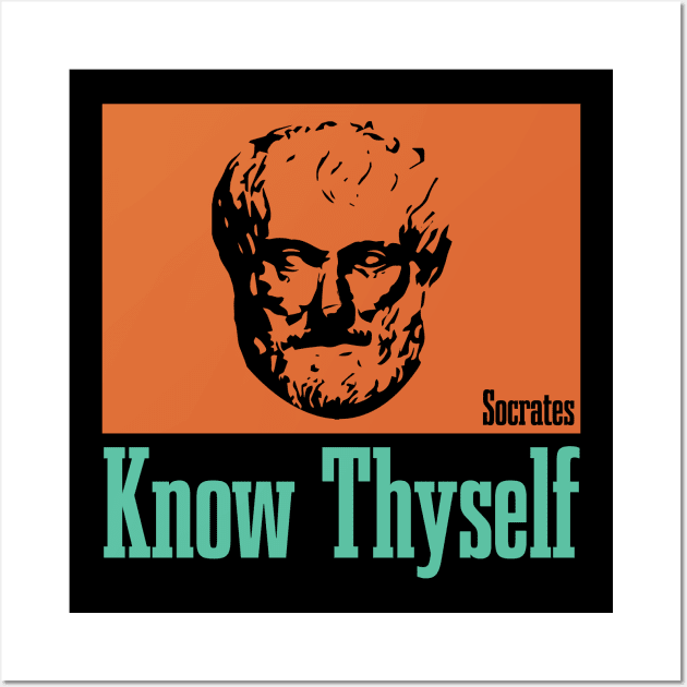 Know Thyself Wall Art by passivemoth